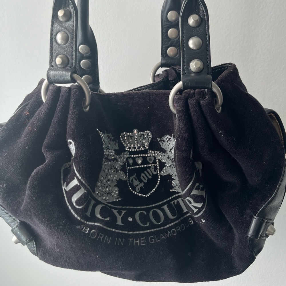 Vintage Black Juicy Couture Bag
